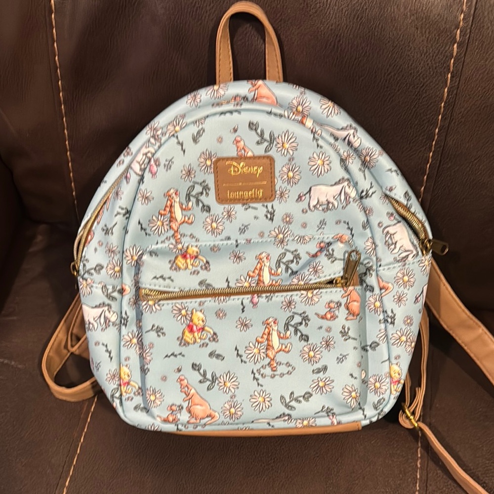 Loungefly Winnie the Pooh Floral Mini Backpack
